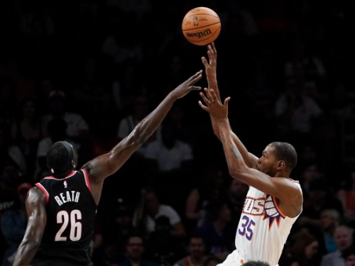 KD輕鬆19分太陽贏拓荒者 Ayton重回前主場沒打