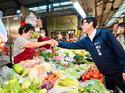 「珍材食料」平台啟用 陳其邁：媒合市場、慈善團體 以創意將結餘食材留給真正需要的人