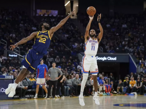 雷霆射手7記三分全進寫歷史 湯普森10中1勇士吞5連敗